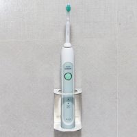 卫生间不锈钢吸壁式牙刷置物架免打孔壁挂式电动牙刷304架牙杯架|电动牙刷置物架 1孔位[包含免钉胶]