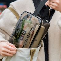 化妆品收纳袋随身携带旅行大容量防水洗漱包透明收纳盒化妆包网红