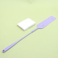 家用床底扫毛发神器除尘掸缝隙清洁刷大扫除无纺布除尘掸子无纺布|紫色除尘掸+10片除尘布 塑料
