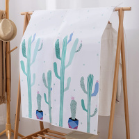 衣服防尘罩挂式大衣西装保护套长款家用衣柜衣物挡灰尘袋子|仙人掌 110*110cm