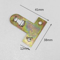 五金配件镜子画框十字绣婚纱照相框挂钩暗挂挂钩无痕钉挂画钉钩|T型铁皮挂 100个装