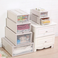 收纳箱抽屉式衣柜内衣内裤收纳盒塑料整理箱收纳抽屉大号多层衣服