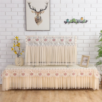 电视机套防尘罩5065寸壁挂式平面曲面盖帘布巾55英寸开机不取液晶|花蜜酒红色开机不取款 42/43英寸