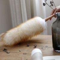 鸡毛掸子除尘家用羊毛掸子鸡毛扫汽车用家务清洁工具扫灰尘不掉毛|中号羊毛掸子60cm