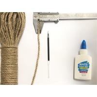 麻绳粗绳子手工编织麻绳线装饰照片墙创意复古风diy细麻绳|4毫米50米一捆(送胶水一瓶)