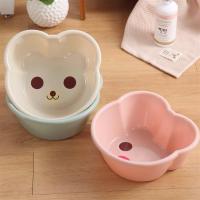 脸盆塑料洗脸小盆新生儿卡通加厚宝宝小学生家用洗刷盆