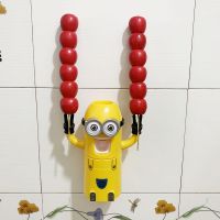 置物架吸创意免打孔挤牙膏器壁式儿童洗漱套装牙刷架自动|双眼