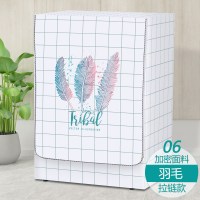 678910公斤西门子滚筒洗衣机罩滚筒通用防水防晒全自动防尘套|6羽毛-加密-拉链 西门子5.2公斤