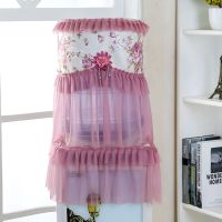 饮水机罩水桶盖巾欧式饮水机套防尘罩子布艺蕾丝简约现代客厅家用|姹紫嫣红 标准尺寸两件套