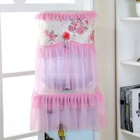 饮水机罩水桶盖巾欧式饮水机套防尘罩子布艺蕾丝简约现代客厅家用|粉色佳人 标准尺寸两件套