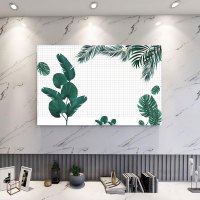 电视机防尘罩套新款简约现代|龟背叶 42/43英寸(宽98*高65cm)