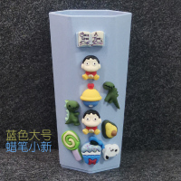 刷牙杯子卡通漱口杯可爱儿童宝宝家用创意涑牙缸洗漱情侣樕牙刷杯|西瓜红蓝-蜡笔小新