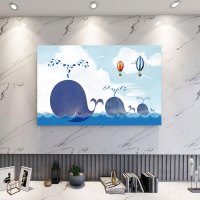 电视机防尘罩套新款简约现代|蓝鲸 37/38英寸(宽85*高55cm)