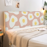 全包床头套床头罩北欧ins实木床防撞头靠背罩万能皮床防尘保护套|蛋蛋的忧伤479 高度50-65*长度200cm(通用)