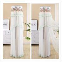 柜机空调罩美的海尔圆柱形立体空调罩格力防尘保护罩|香格里拉绿 格力i铂2代