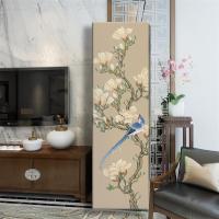 田园布艺开机取下柜式空调套罩柜机立式空调罩防尘罩3p2p格力空调|BB百合鹊BTF 方柜三面图175*53*33