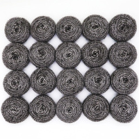 清洁用品送手柄钢丝球清洁球厨房不锈钢洗碗刷锅|小号20个