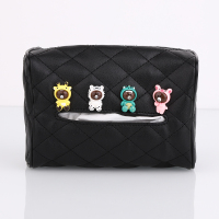 车载抽纸盒创意汽车车内餐巾纸盒车用挂式遮阳板扶手箱车上纸巾盒|恐龙小熊家族