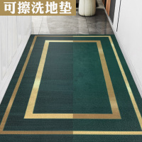 轻奢风玄关地毯脚垫子可擦入户门垫免洗防水防滑地垫pvc网红进门