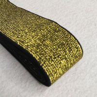 松紧带宽加厚家用牛仔裤女弹力裤子腰带玉米斜纹提花橡皮筋松紧带|宽3.8cm金丝松紧带3米