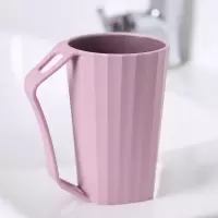 塑料刷牙杯家用洗漱杯情侣一对漱口杯缸北欧ins简约创意定制刻字|藕粉色1个