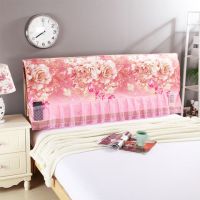 1.8/2/床头罩床头套2.2米加长2.4米1.5/保护套防尘罩实木|妩媚花王 宽度2.2米高55cm