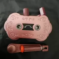 晾衣架手摇器晾衣架维修配件双杆手摇阳台晒衣架升降器通用摇把|讴歌红祥云孔距13.5cm