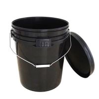 10升20升食品级新料塑料包装桶带盖提水储水桶果酱涂料印刷桶加厚|30升回料桶(无盖)