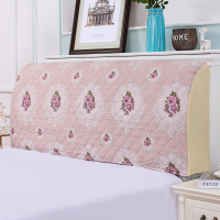 床头罩弹力软包加厚夹棉床头防尘罩床头靠背套1.5米1.8实木床头罩|紫韵之约弹力布床头罩 1.6米