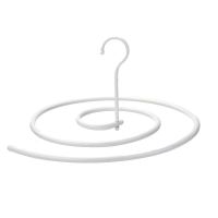 螺旋式晒被子创意家用晾衣架阳台凉圆形蜗牛旋转式床单多功能神器|白色 二个装