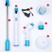 多功能无线电动自动清洁刷子浴室卫生间瓷砖厨房强力家用懒人神器|主机一套+3个刷头