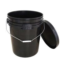 乳胶漆桶桶油漆桶涂料桶食品加化工桶20公斤化工20升塑料桶胶水桶|30升工业无盖黑色