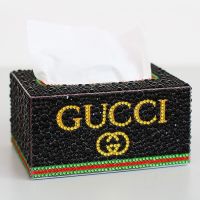 贴钻石画手工十字绣纸巾盒家居纸抽盒办公室用可爱卫生间汽车创意|GUCCI