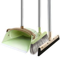 扫把簸箕套装组合家用软毛刮水扫地笤帚不沾头发魔法扫帚畚箕魔术