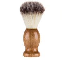 男士软毛胡泡沫肥皂刷美发店打刷剃须刷买2送1刷子柔软实木柄胡须|1个软毛刷