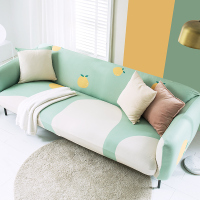 弹力沙发套罩全包万能套组合贵妃单个双三四人位通用型防尘保护罩|橘落 贵妃三人(190-230cm)