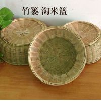 纯手工竹筐竹编家用收纳筐小竹篮工艺品水果篮馒头筐点心篮竹制品