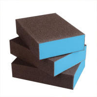 3个装 纳米金刚砂海绵擦魔力擦锅锈锅底清洁洗锅刷厨房清洁百洁布|3个装[蓝色新款]金刚砂