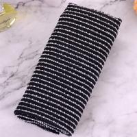 出口日本硬质搓澡巾男士长条戳后背神器强力洗澡巾双面起泡沐浴球|MZY-008(黑白条纹,1条28x110cm)较硬