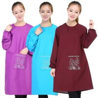 家用长袖防水防油反穿厨房做饭居家罩衣倒背衣男女成人工作服围裙