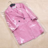 防尘袋衣罩衣服套挂衣袋干洗店透明防尘套衣服防尘罩大衣西服罩子|家用4丝厚款50个(送赠品) 60*100cm(中长款)