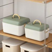 家用塑料手提零食宝宝儿童玩具收纳盒有盖储物整理急救医药箱