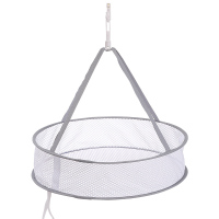 晒衣篮毛衣晾晒网兜家用衣服平铺的凉袜子内衣洗晒专用神器晾衣架|灰色单层(小号)