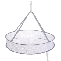 晒衣篮毛衣晾晒网兜家用衣服平铺的凉袜子内衣洗晒专用神器晾衣架|灰色单层(大号)