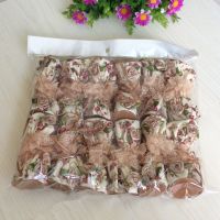 餐桌凳子椅腿套椅腿垫桌椅脚套桌脚垫椅子腿套田园耐磨保护套|红花飘带-椅子腿套(24个装)