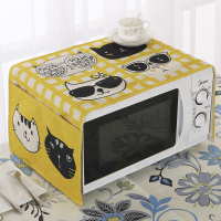 棉麻美的格兰仕微波炉罩田园盖布烤箱套厨房微波炉盖布家用防尘罩|酷猫 大烤箱罩40*110cm