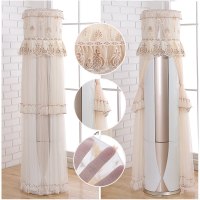 空调罩圆形格力美的奥克斯海尔立式客厅柜机罩圆柱开机不|一米阳光-咖色 美的制冷王/智能王/舒适星/M刻