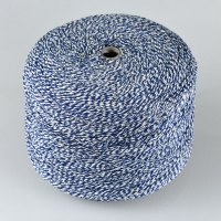 粽子线专用香肠麻袋打捆绑螃蟹扎食品级包粽子绳子全棉包装封口线|蓝色3.95斤)2000多米