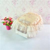 电饭锅罩盖布圆形防尘罩欧式田园蕾丝多用盖巾电饭煲多用布艺罩|良辰美景米色圆形 通用