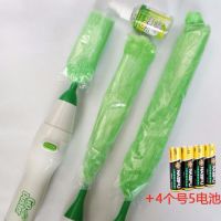 掸鸡毛掸清洁刷清洁大扫除掸子鸡毛掸子电动除尘家用车用掸毛掸子|绿色常规款+4个电池
